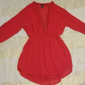 Red rue21 blouse